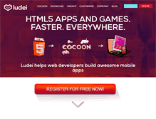 Tablet Screenshot of ludei.com